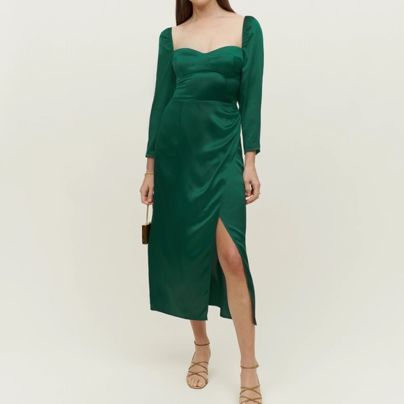 Reformation silk Gloriana dress - Picture 1 of 7